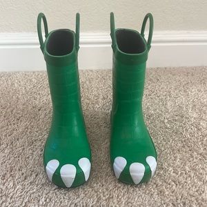 Cat & Jack - Dinosaur Rain boots - size 8